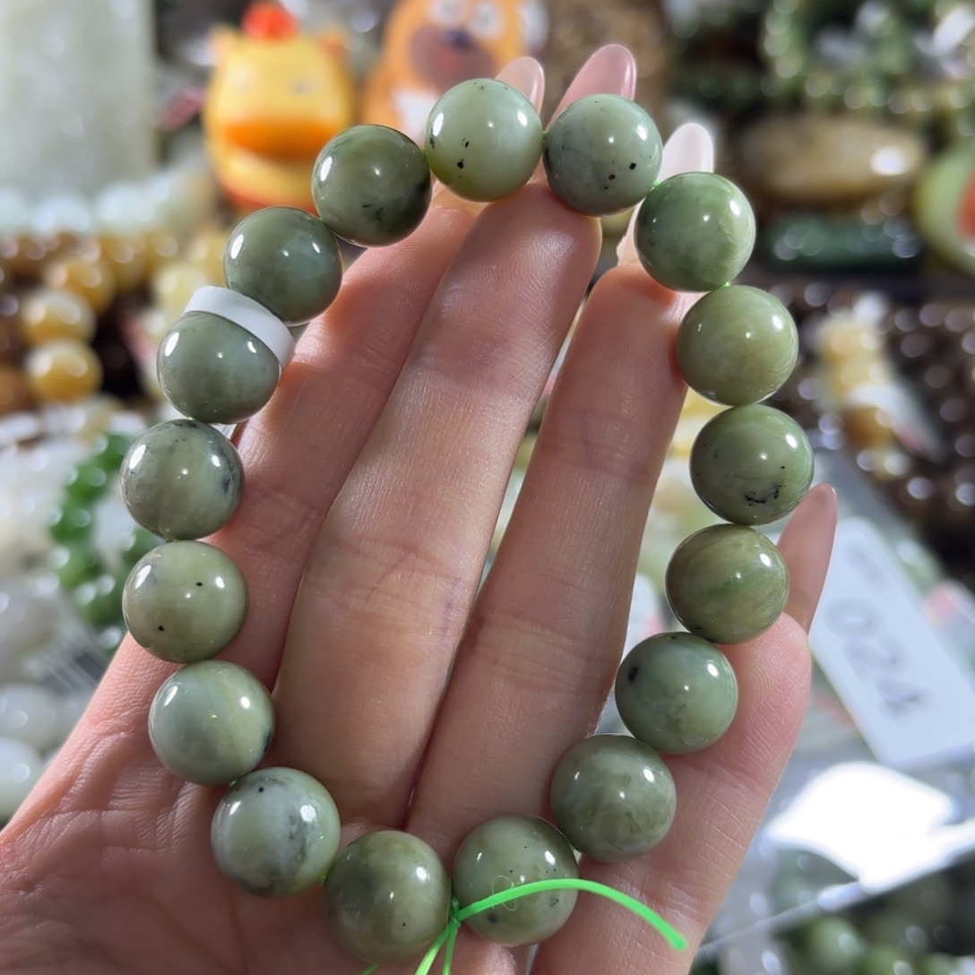 和田玉未镶嵌手链24