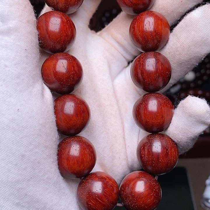 檀香紫檀（小叶紫檀）手串/手链小****y原汁原味1.8cm