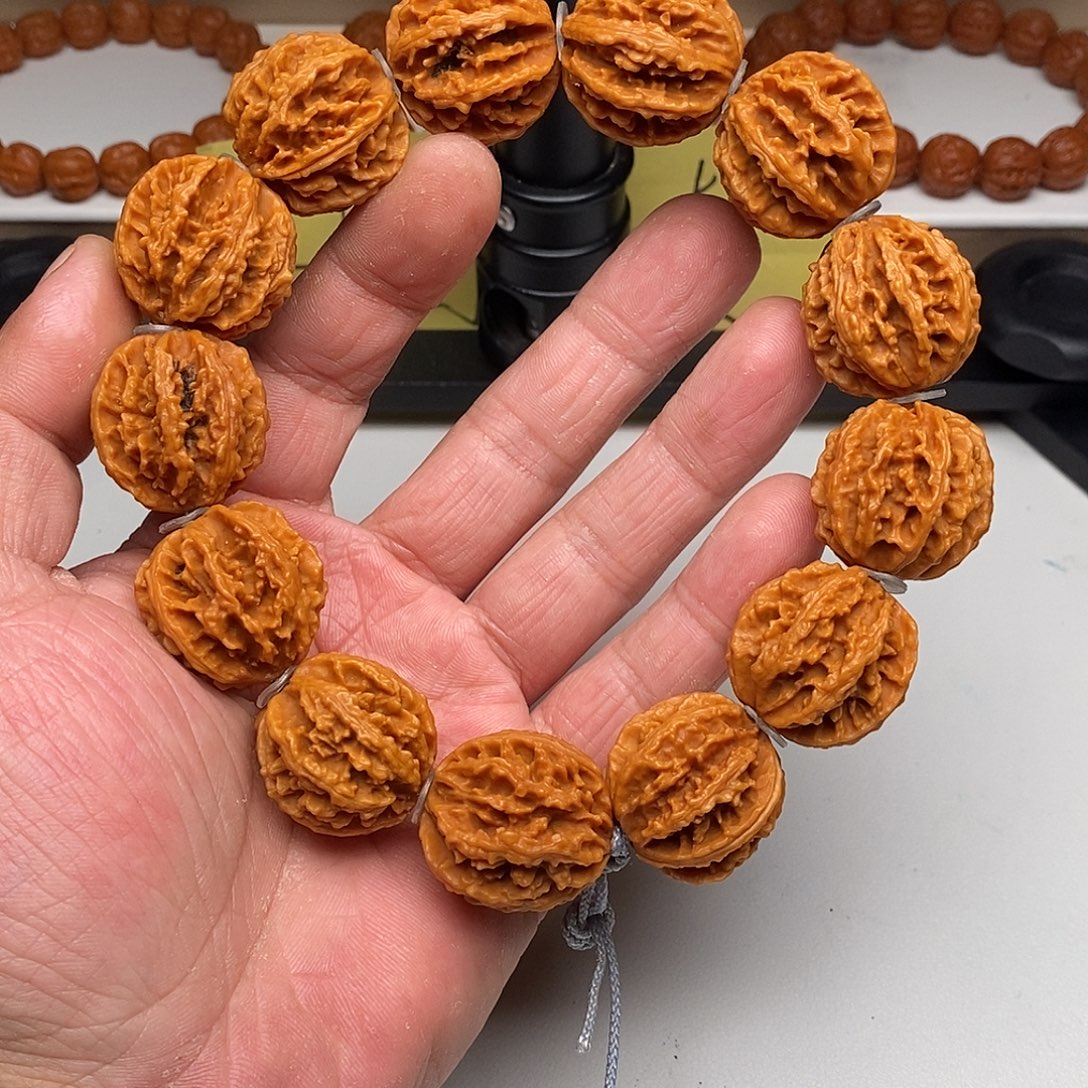 木质类文玩核桃2.7龙脊