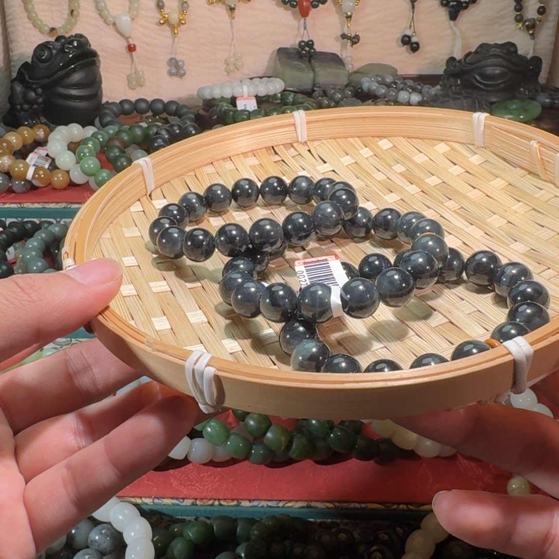 和田玉未镶嵌手链多样性拍一发一