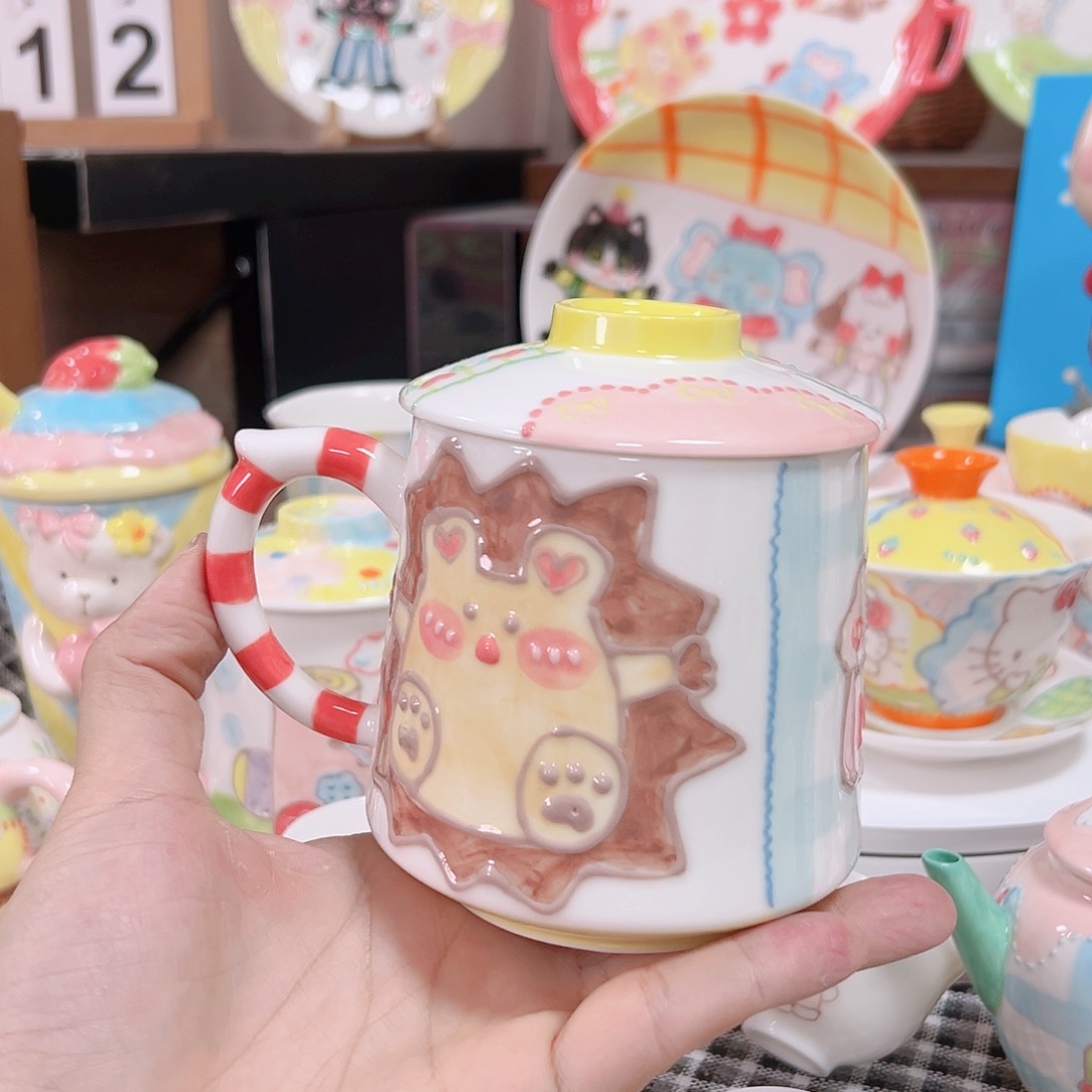 可爱陶瓷高温手作