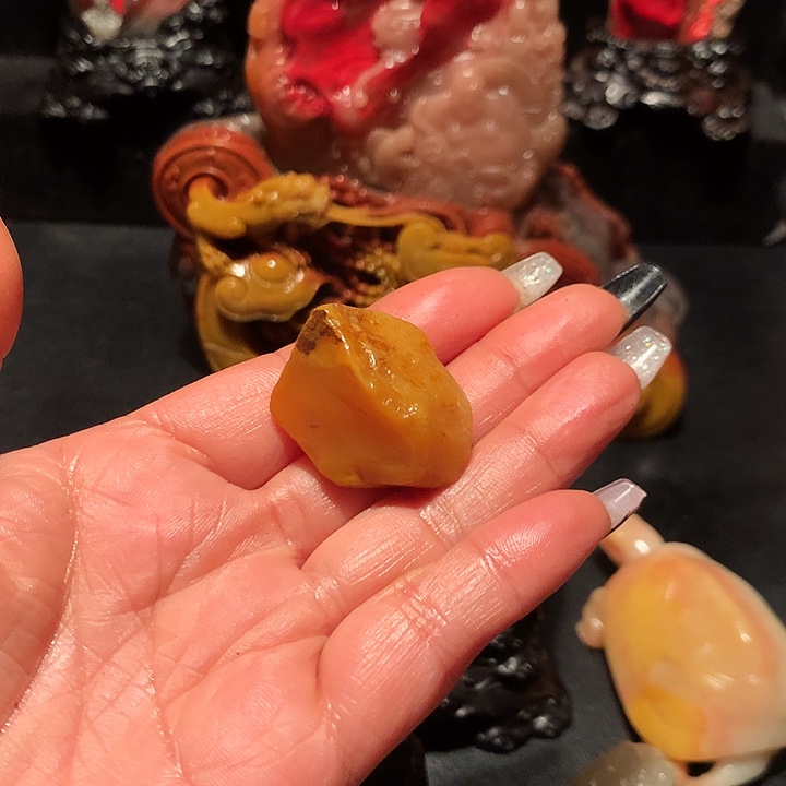 昌化石东****咖大师作品漂亮