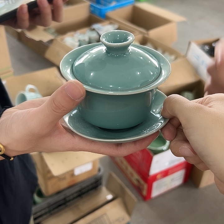 小米茶器龙泉青瓷