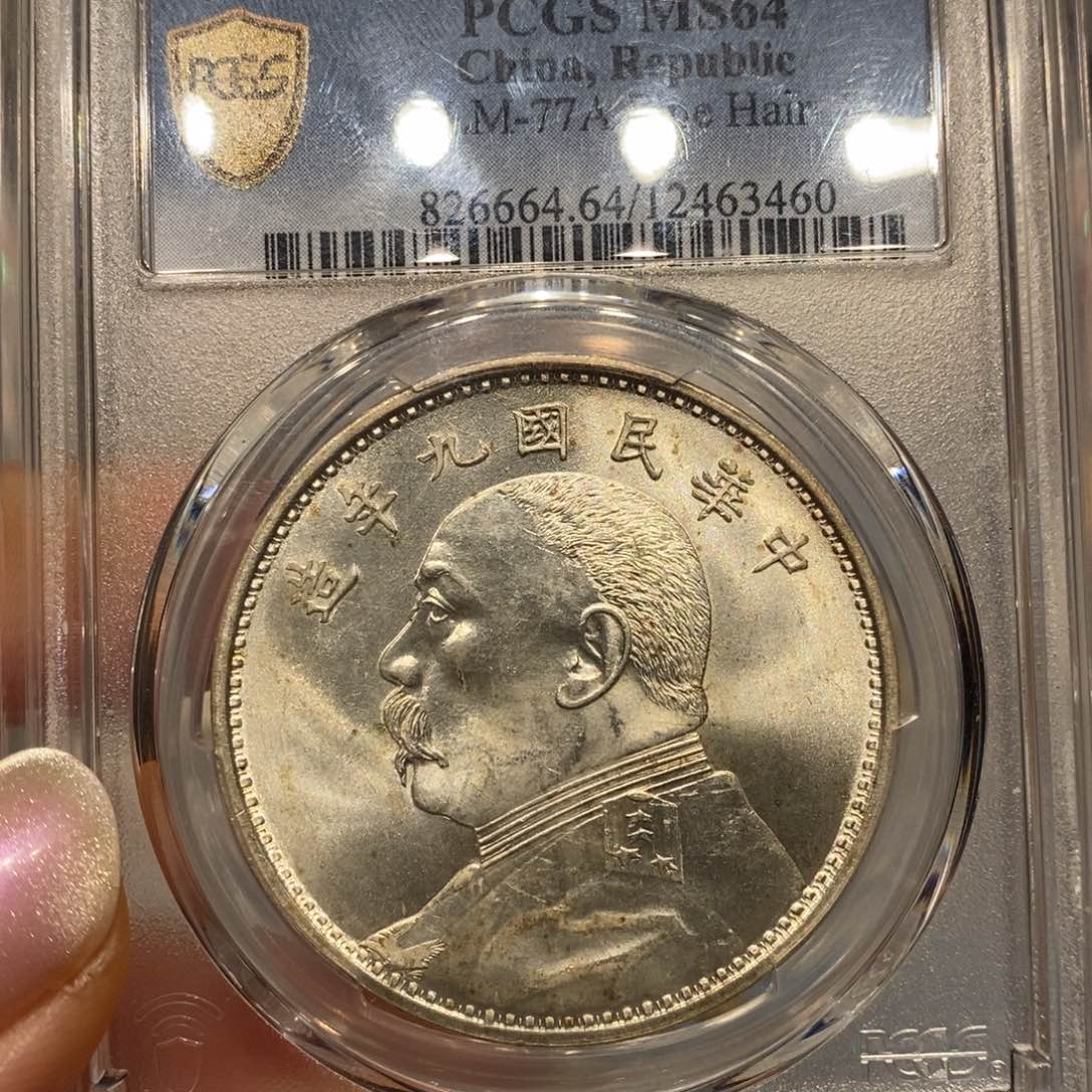 银Pcgs评级九年精发