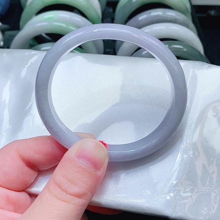 翡翠未镶嵌手镯0072