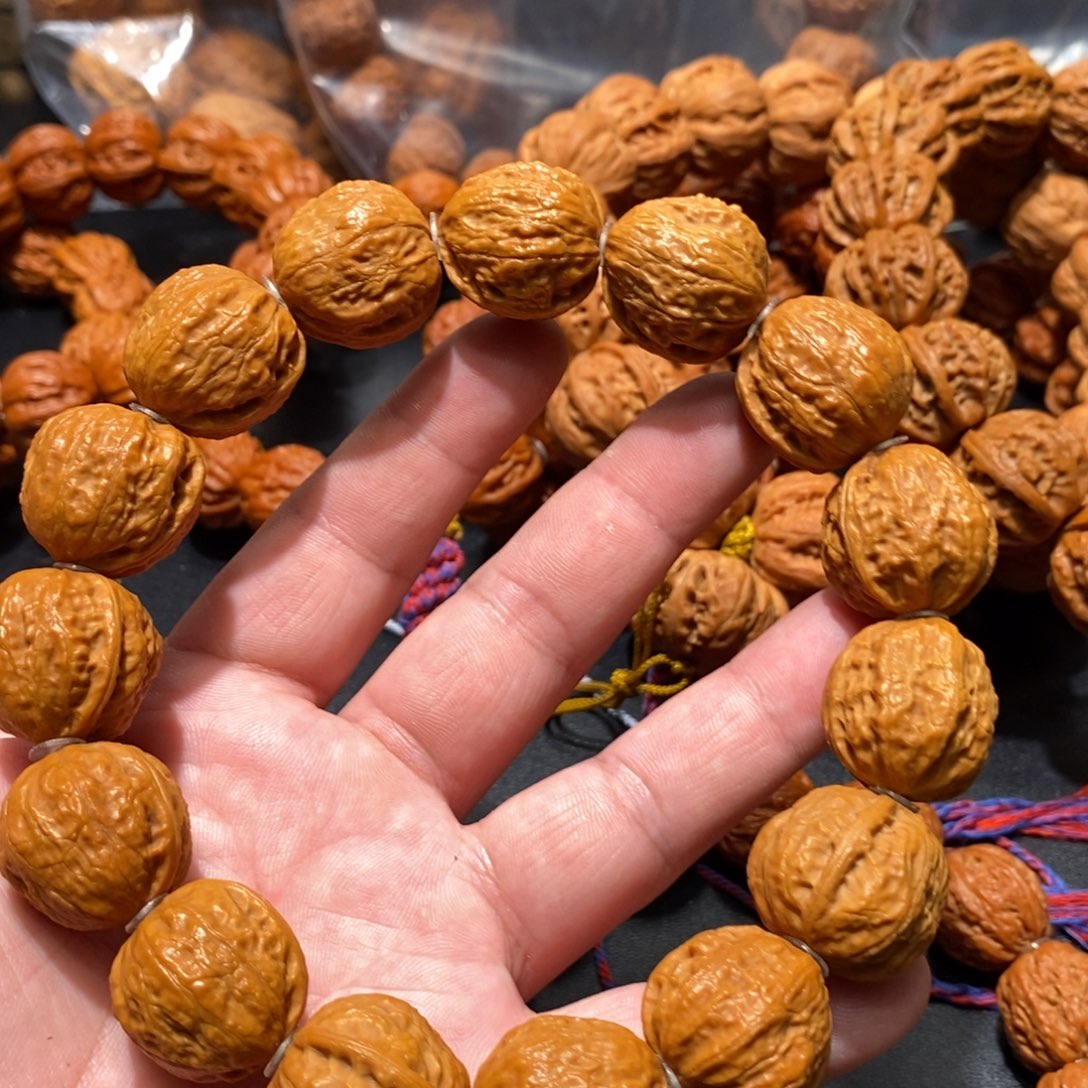 木质类核桃方墩手串