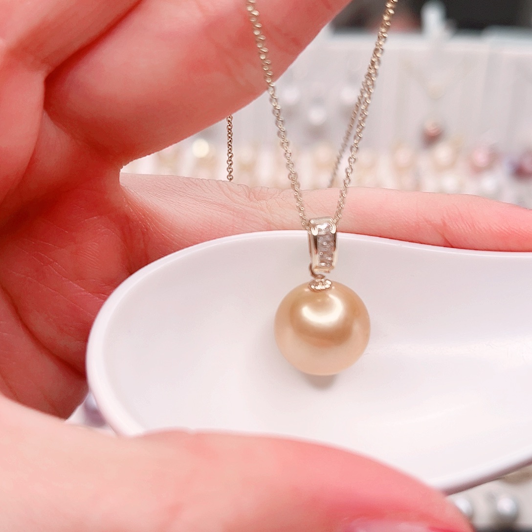 吊坠(赠链)淡水珍珠合金