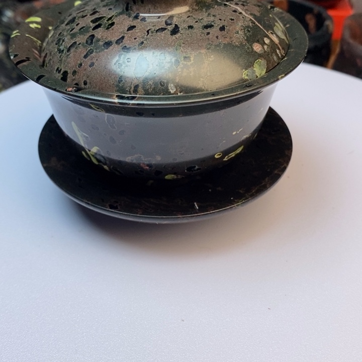 汝阳梅花玉厂家直销盖碗