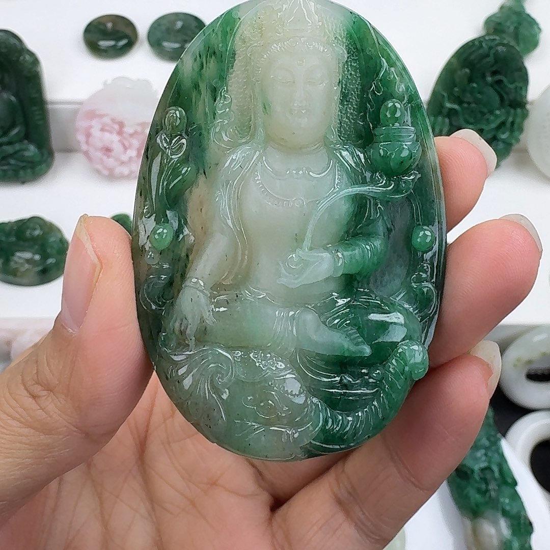 凤***凰独山玉未镶嵌颈饰