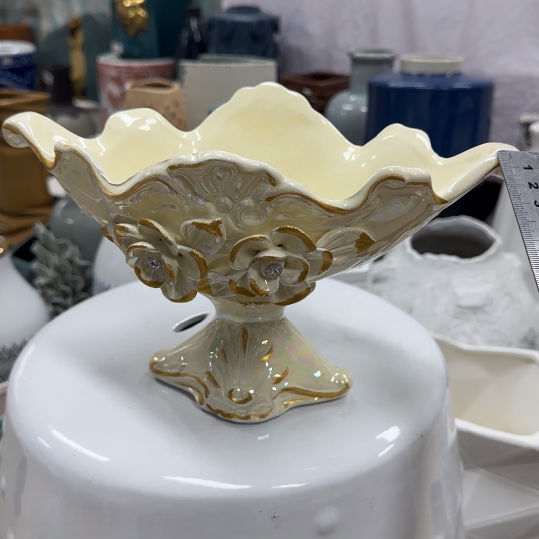 瓷片陶瓷工艺花瓶摆件