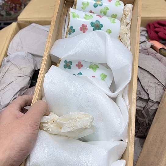 瓷片摆件工艺品瓷器摆件777