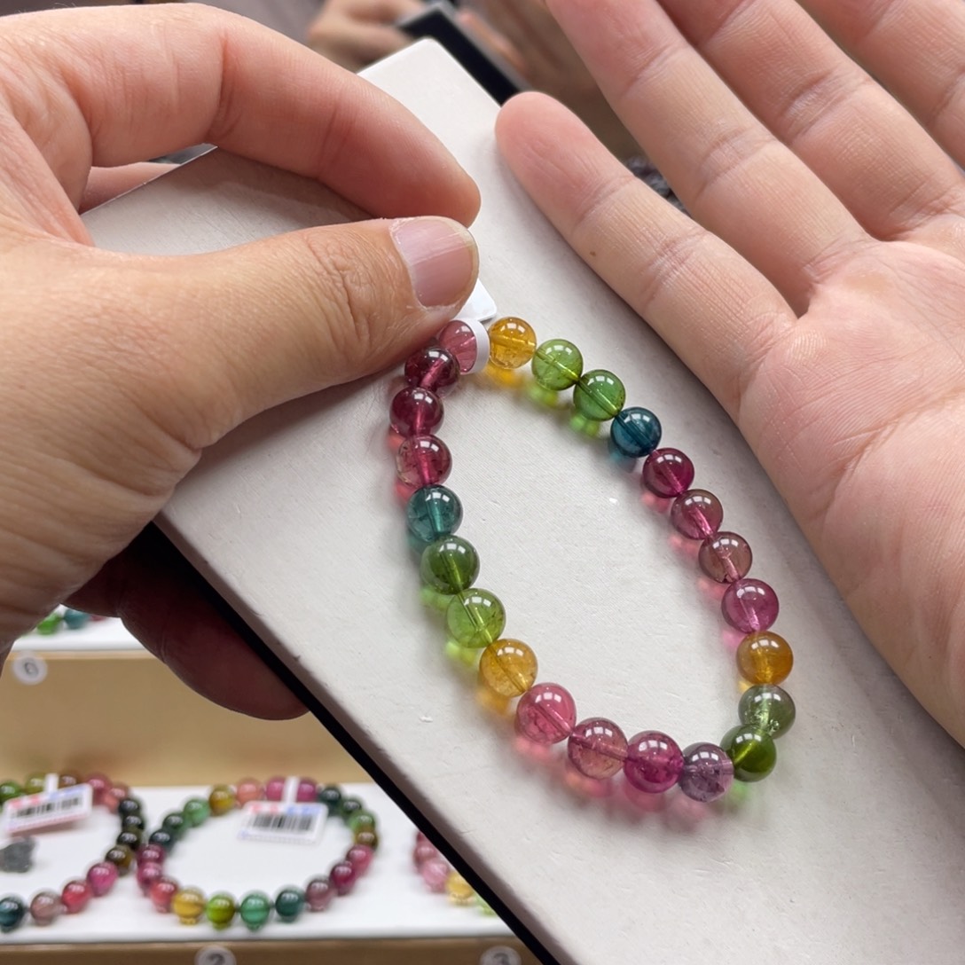 碧玺手串未镶嵌8mm.mmmmmmmm