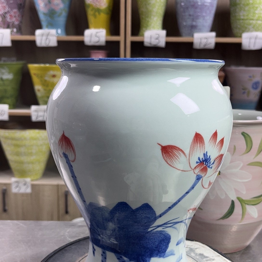 景德镇陶瓷花盆花盆