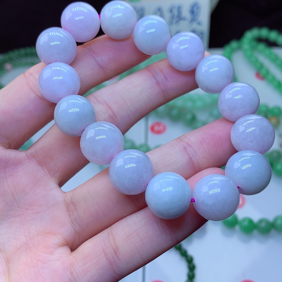 翡翠毛衣链未镶嵌