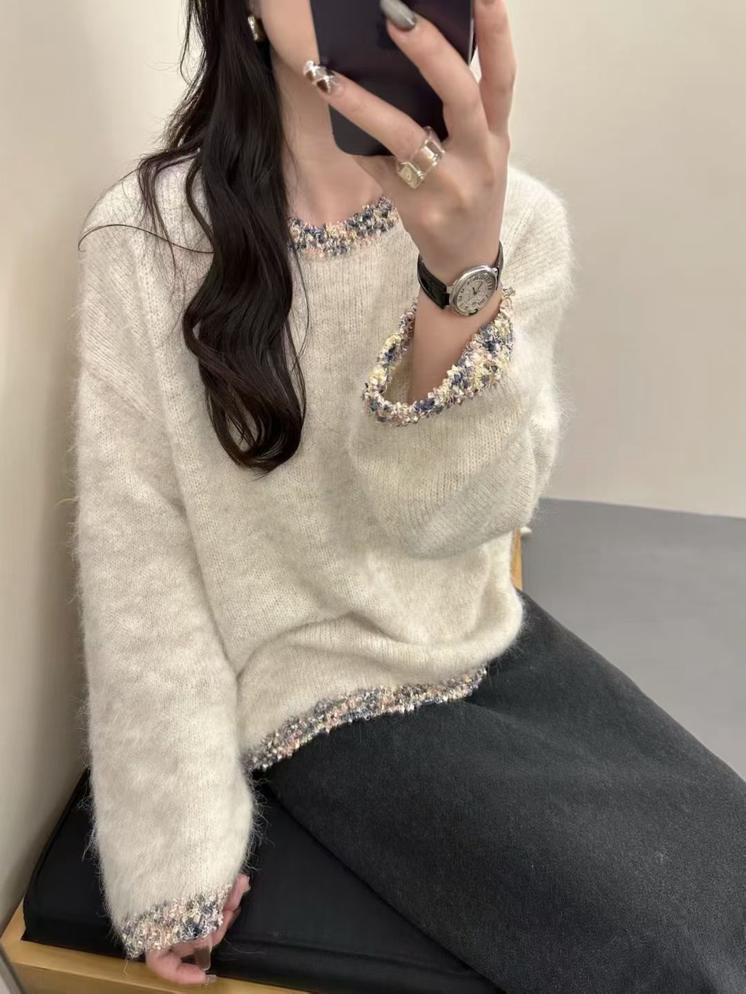 精致毛衫（100-199）时尚百搭韩版针织衫合集气质秋冬设计感显瘦