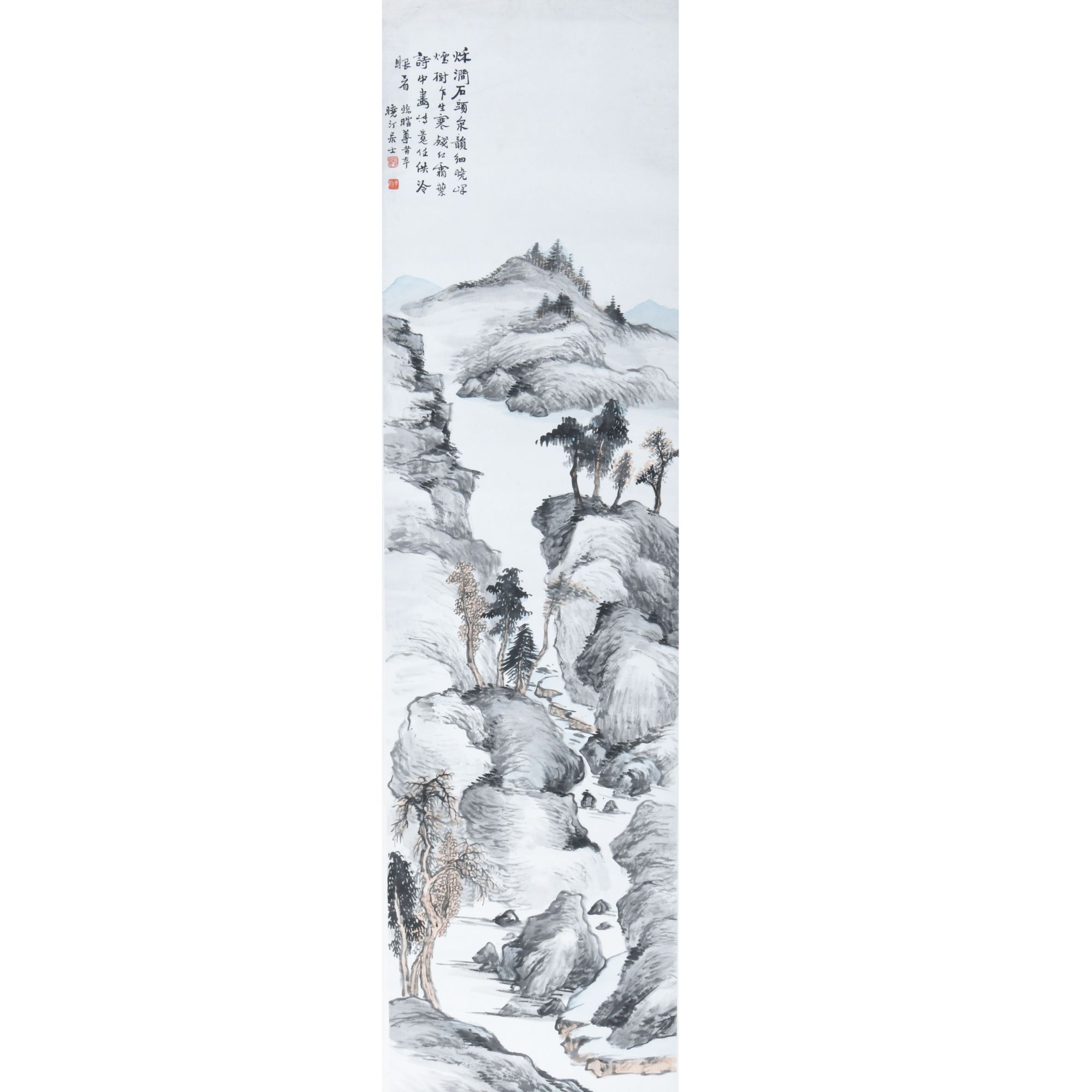 LOT.024黄晓汀【山水】纸本立轴B0502-155预展