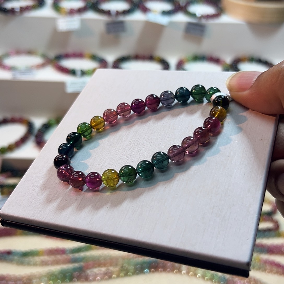 未镶嵌碧玺手链碧玺