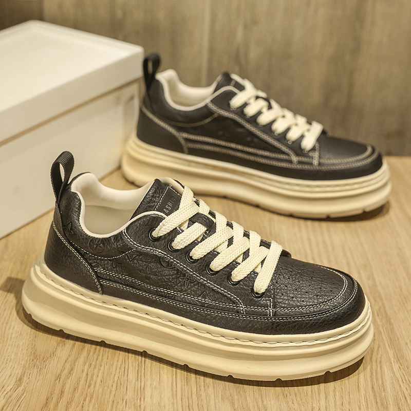 2025新款男鞋时尚潮流男士板鞋百搭软底男式休闲鞋子潮鞋WQ8179