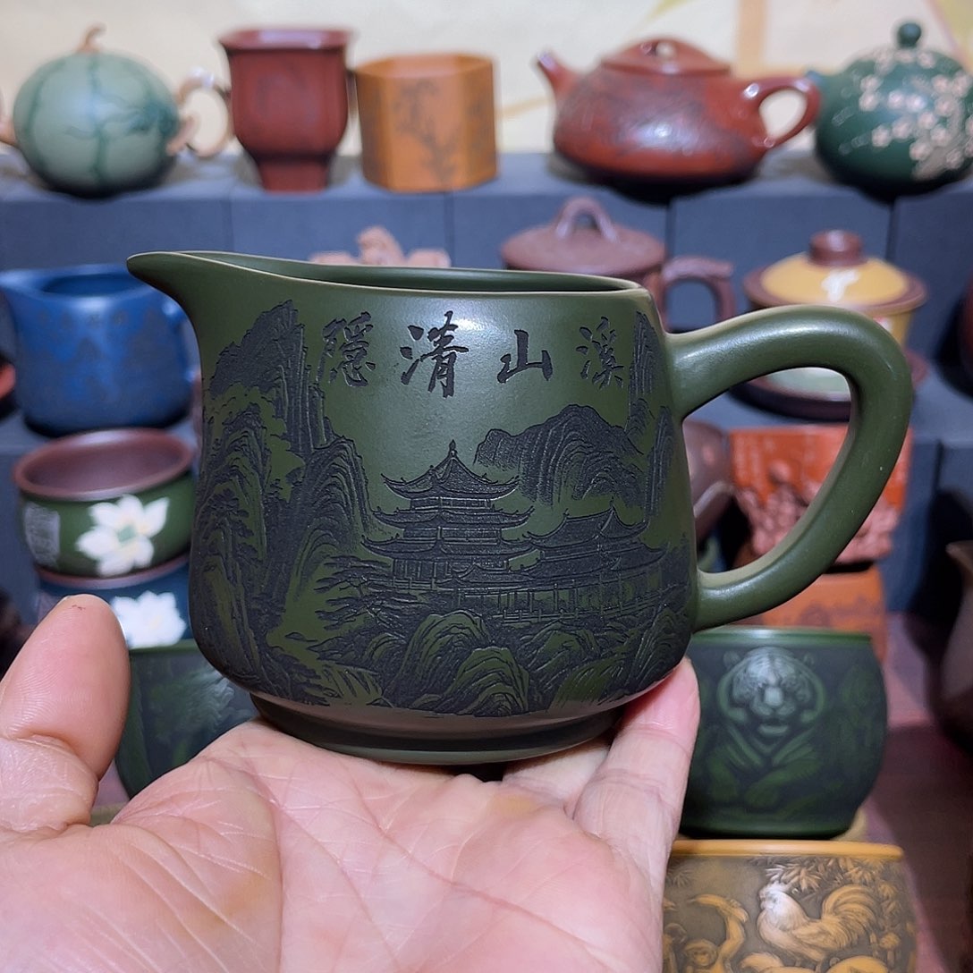 原矿紫砂手工主人杯
