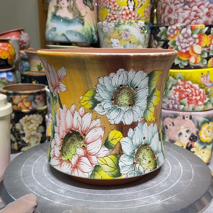 景德镇艺术手绘作品