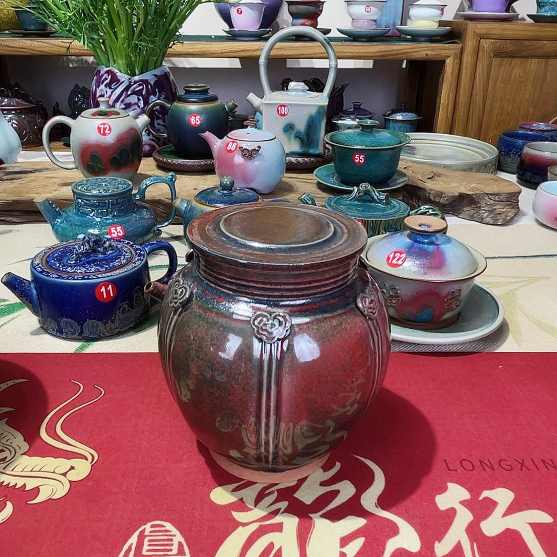 壶禹州钧瓷艺术作品