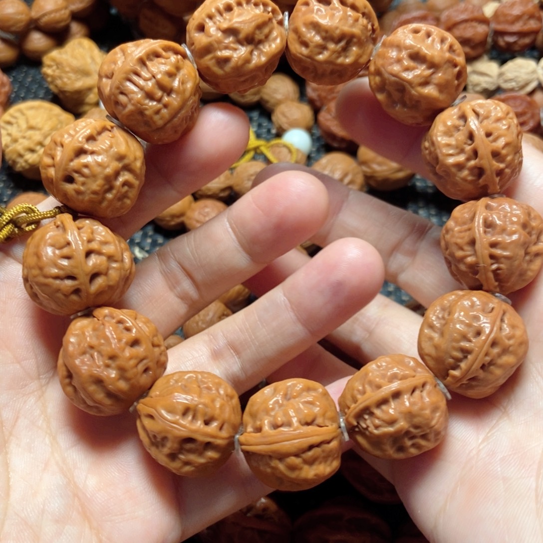 手串桃核金刚纹手串