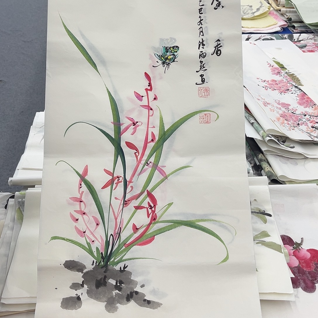 国画纯手绘作品欣赏