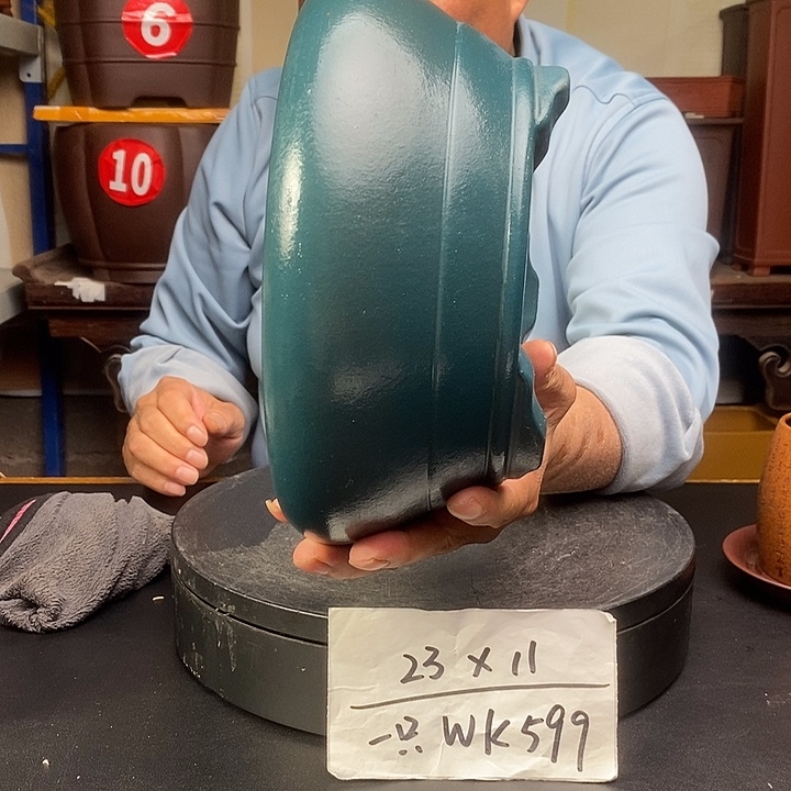 紫砂花盆货号一只WK59