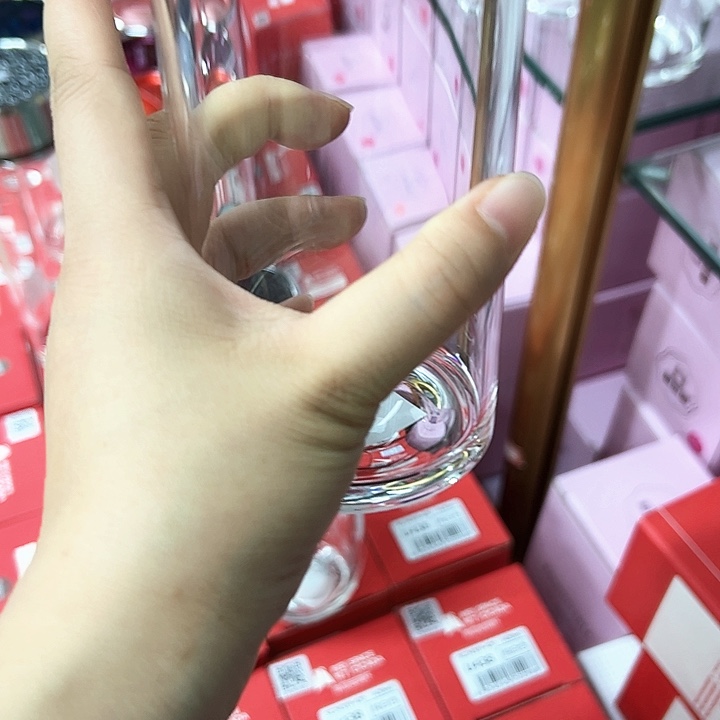 水晶玻璃盖子款单层玻璃深海蓝5305301212