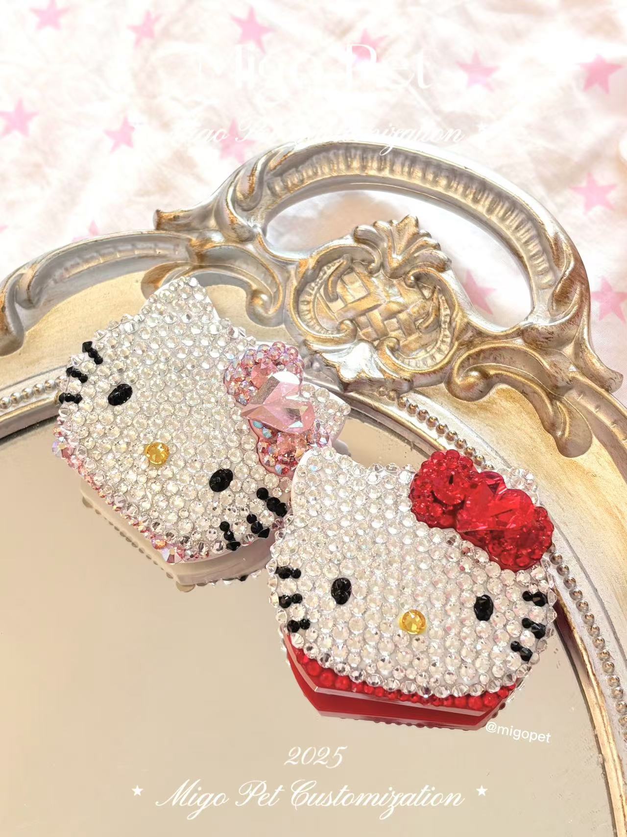 Migo轻奢宠物定制-全华满钻猫猫快递刀-定制产品不退不换