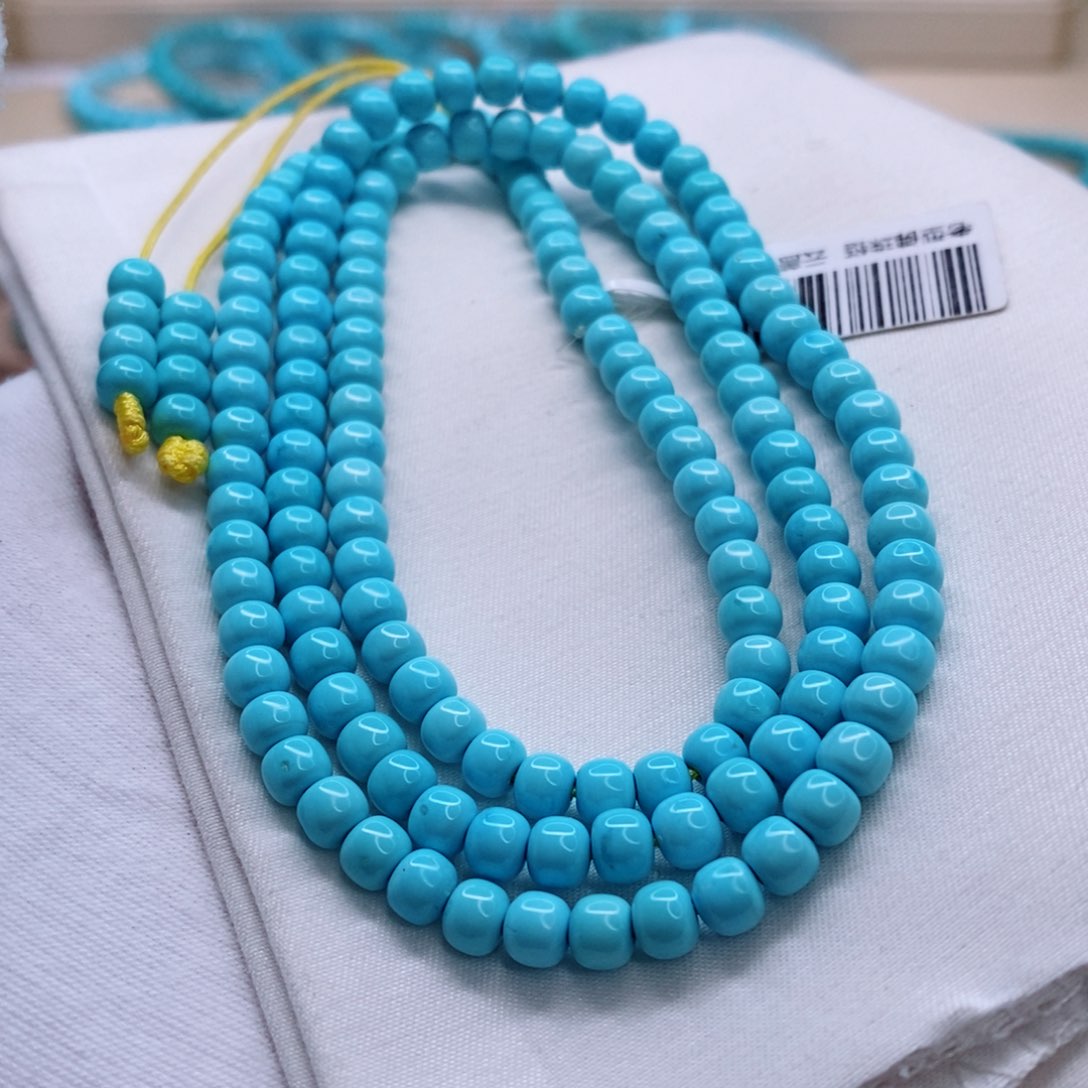 绿松石珠宝奇石未镶嵌珍***盖