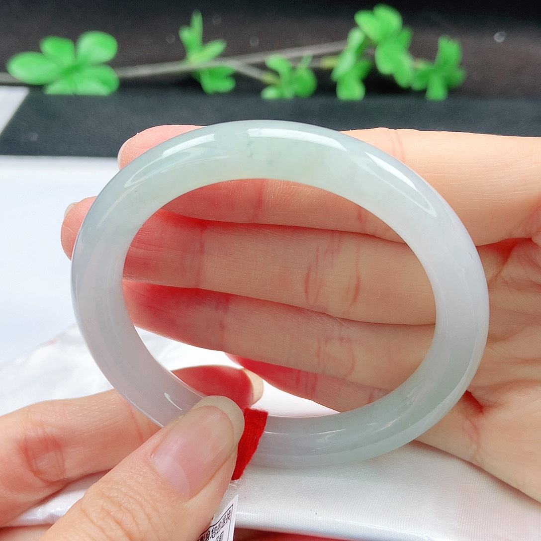 未镶嵌手镯（圆镯）翡翠53圆