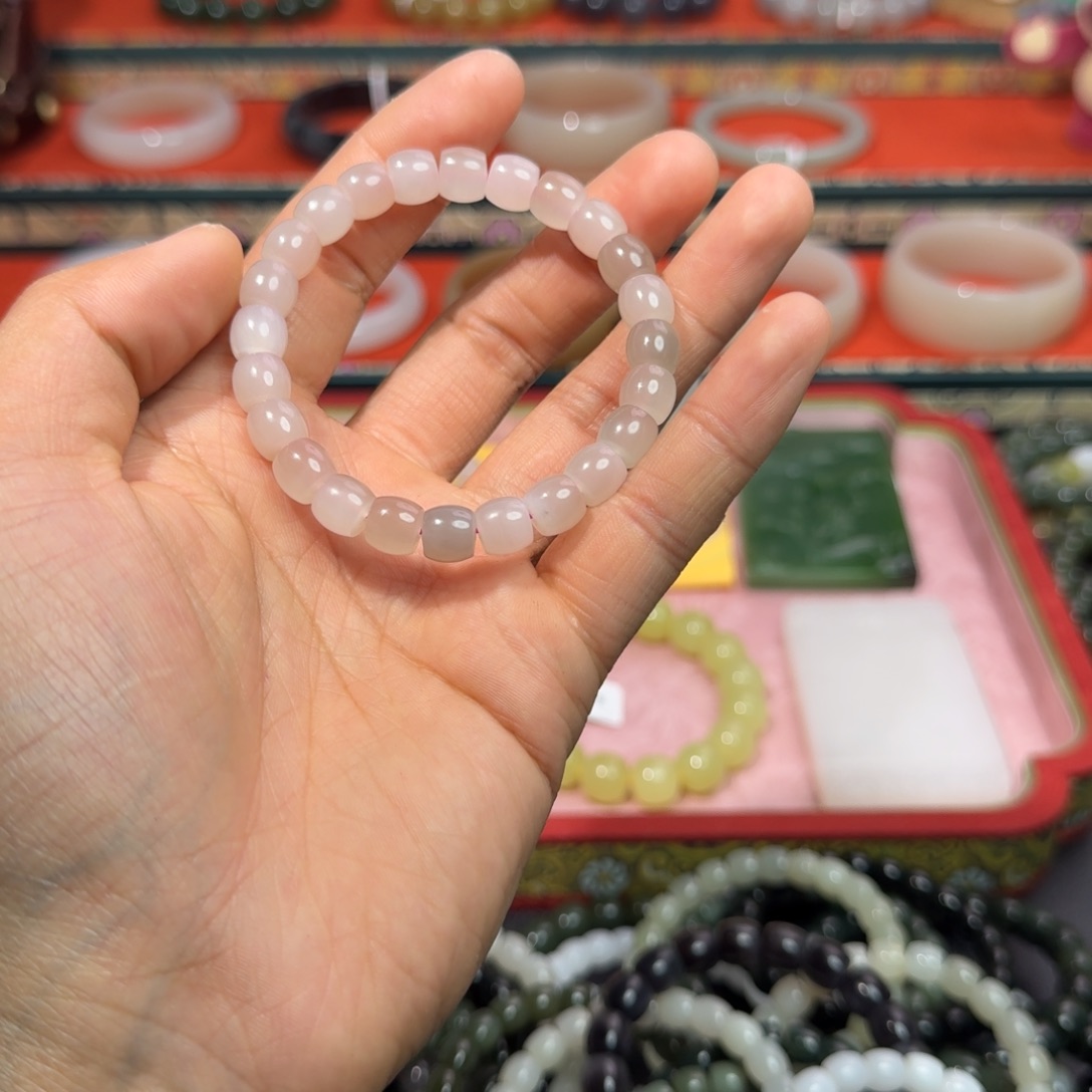 和田玉手串未镶嵌