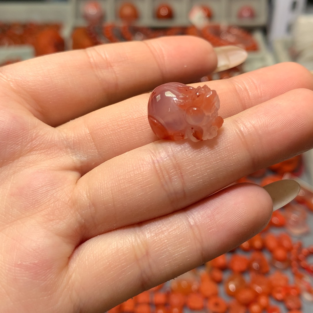 【闪购商品】南红玛瑙貔貅未镶嵌