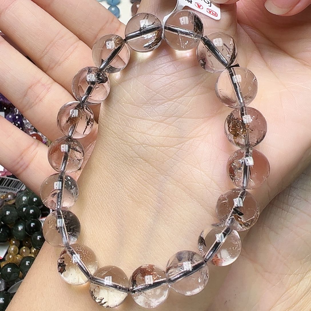 水晶手链未镶嵌多样性发一
