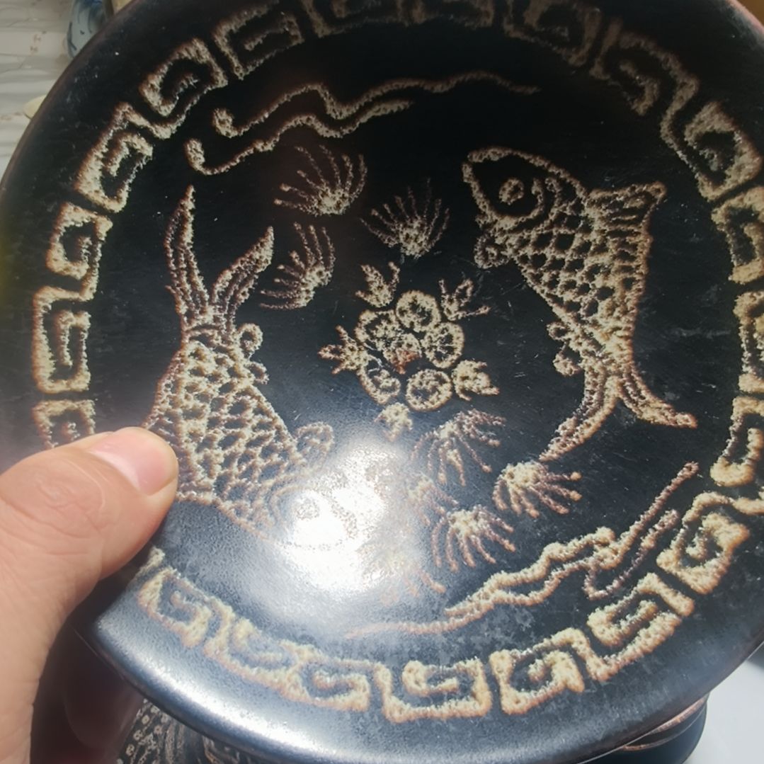 吉州窑碗一个全品