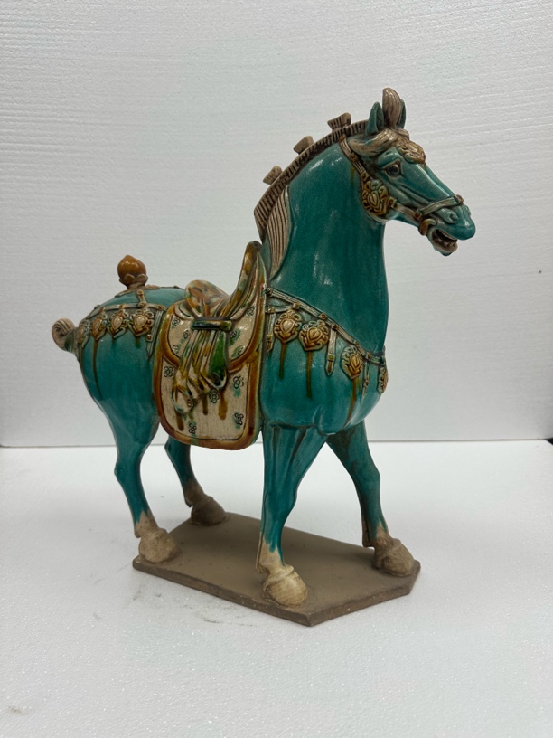 三彩陶瓷马摆件全品