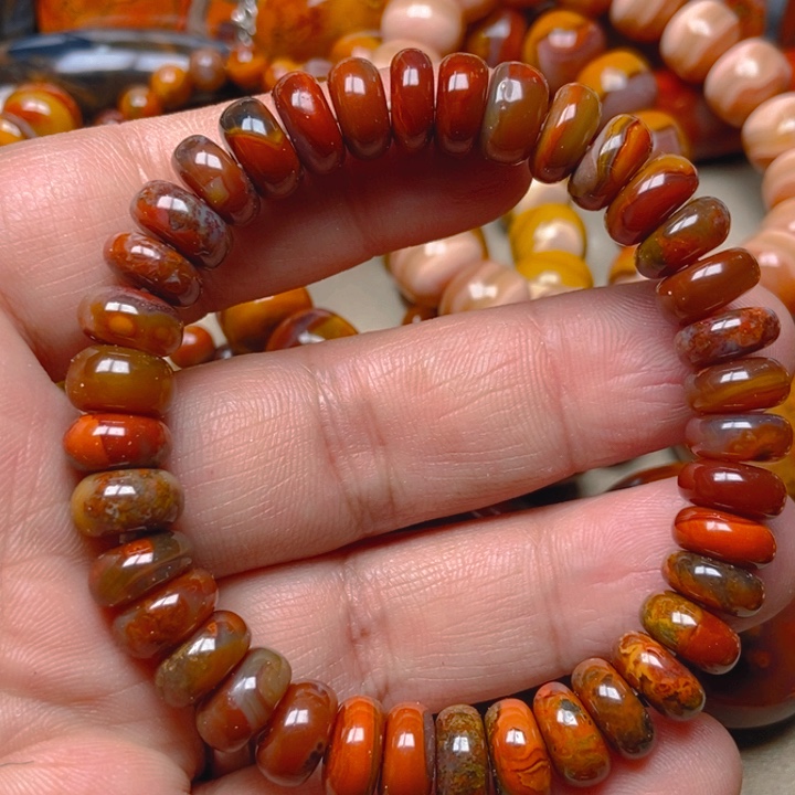 玛瑙/玉髓未镶嵌手串