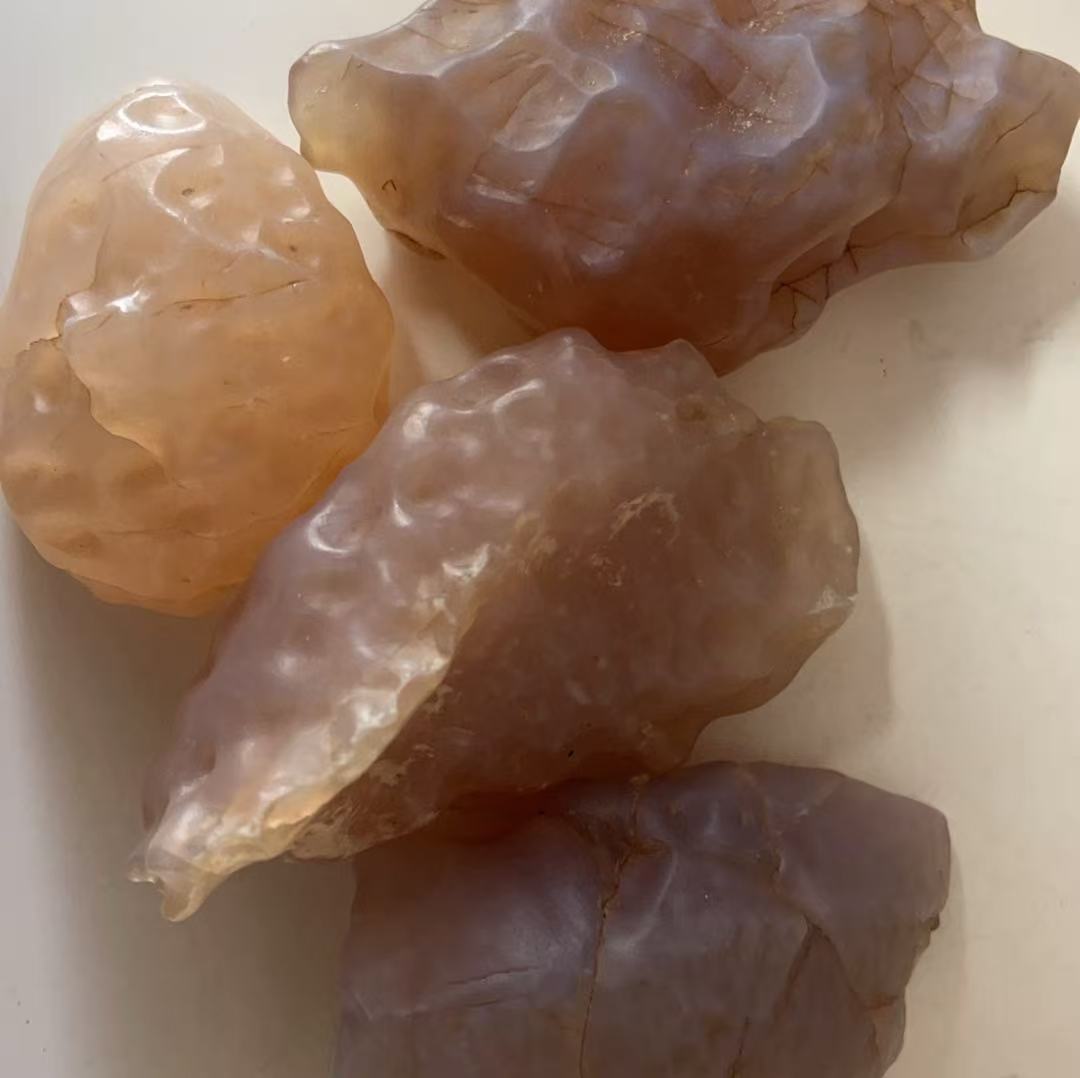 阿拉善戈壁石手把件桌面摆件