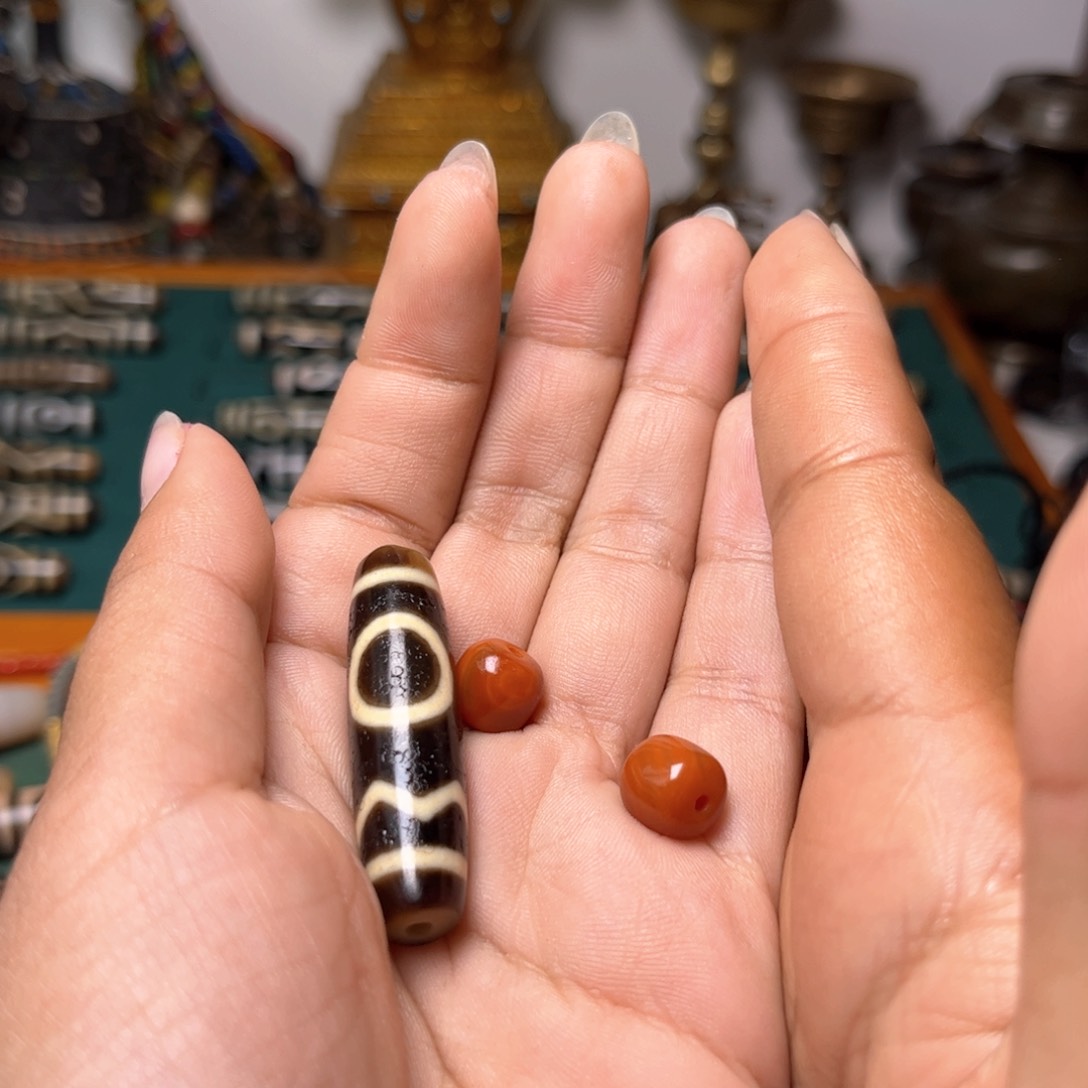 【闪购商品】玛瑙/玉髓珠子未镶嵌上**水