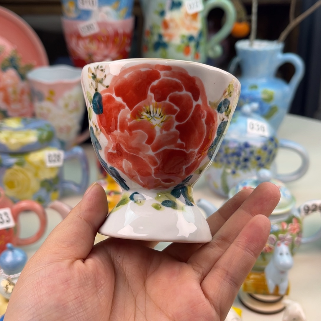 景德镇手工手绘陶瓷茶具