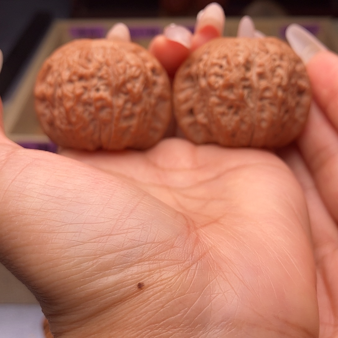 文玩核桃把件血麒麟41