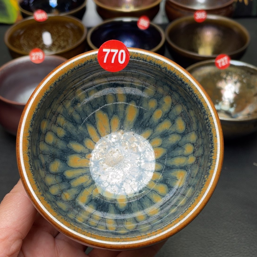 茶盏770 建窑建盏茶盏