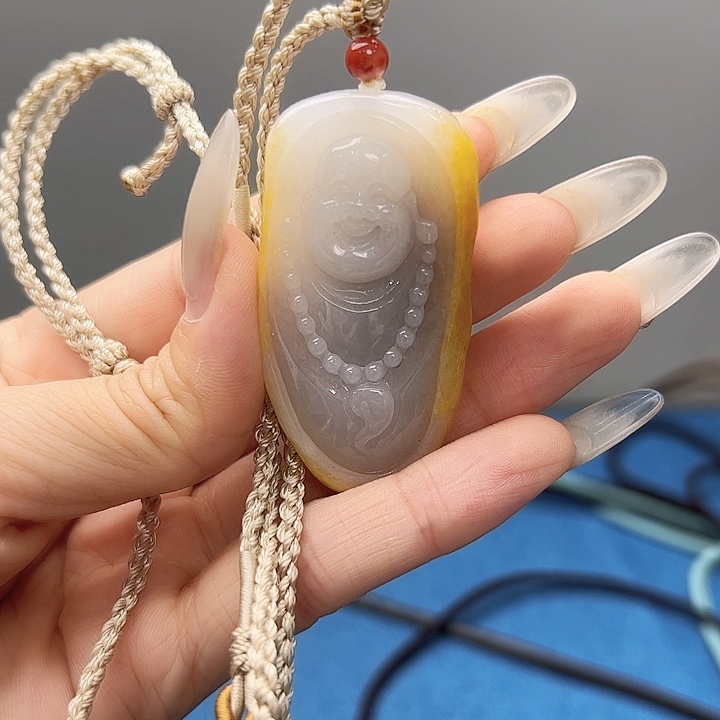颈饰未镶嵌翡翠天然翡翠未镶嵌