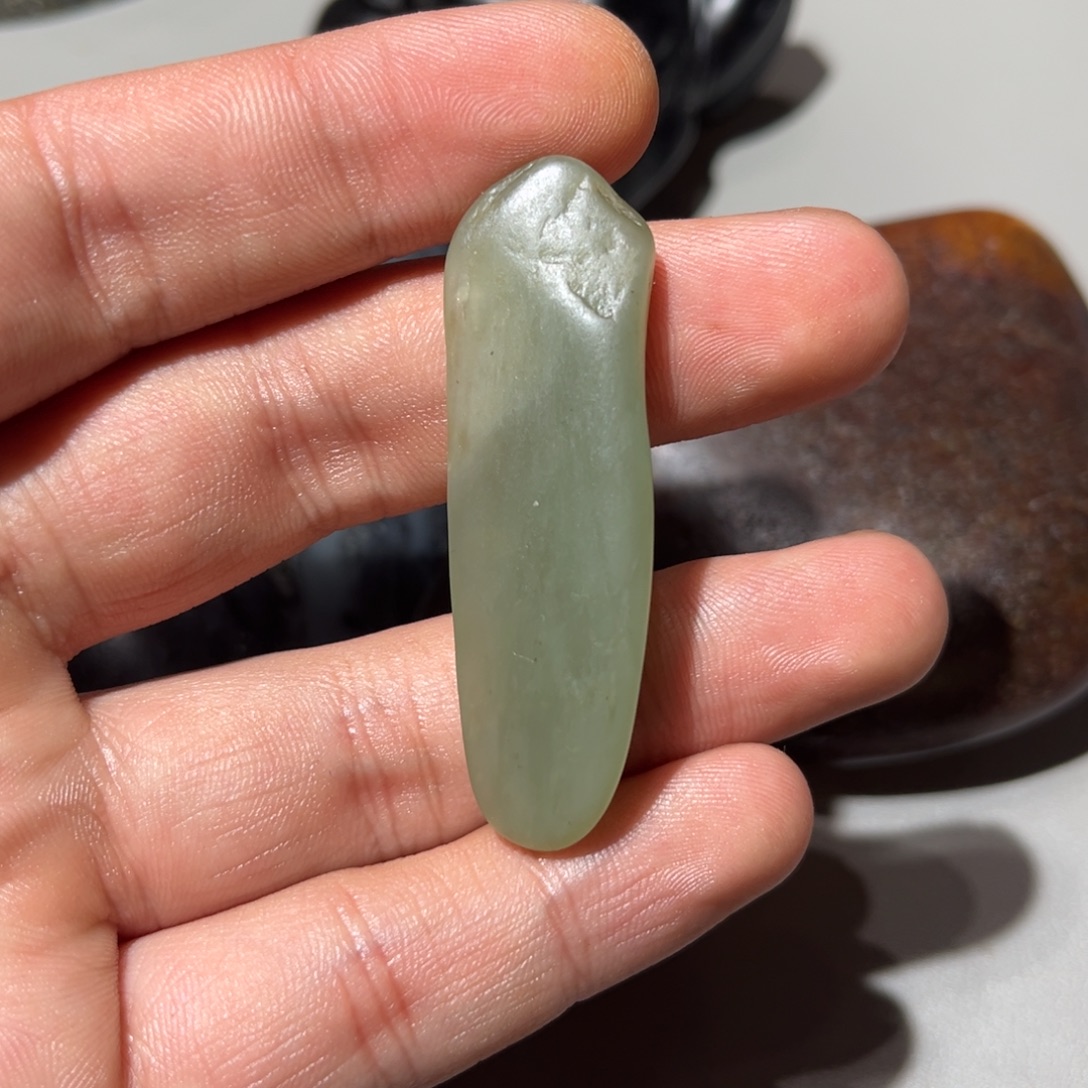 和田玉（子料）未镶嵌挂件