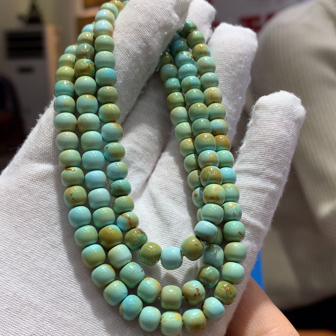 绿松石长链未镶嵌