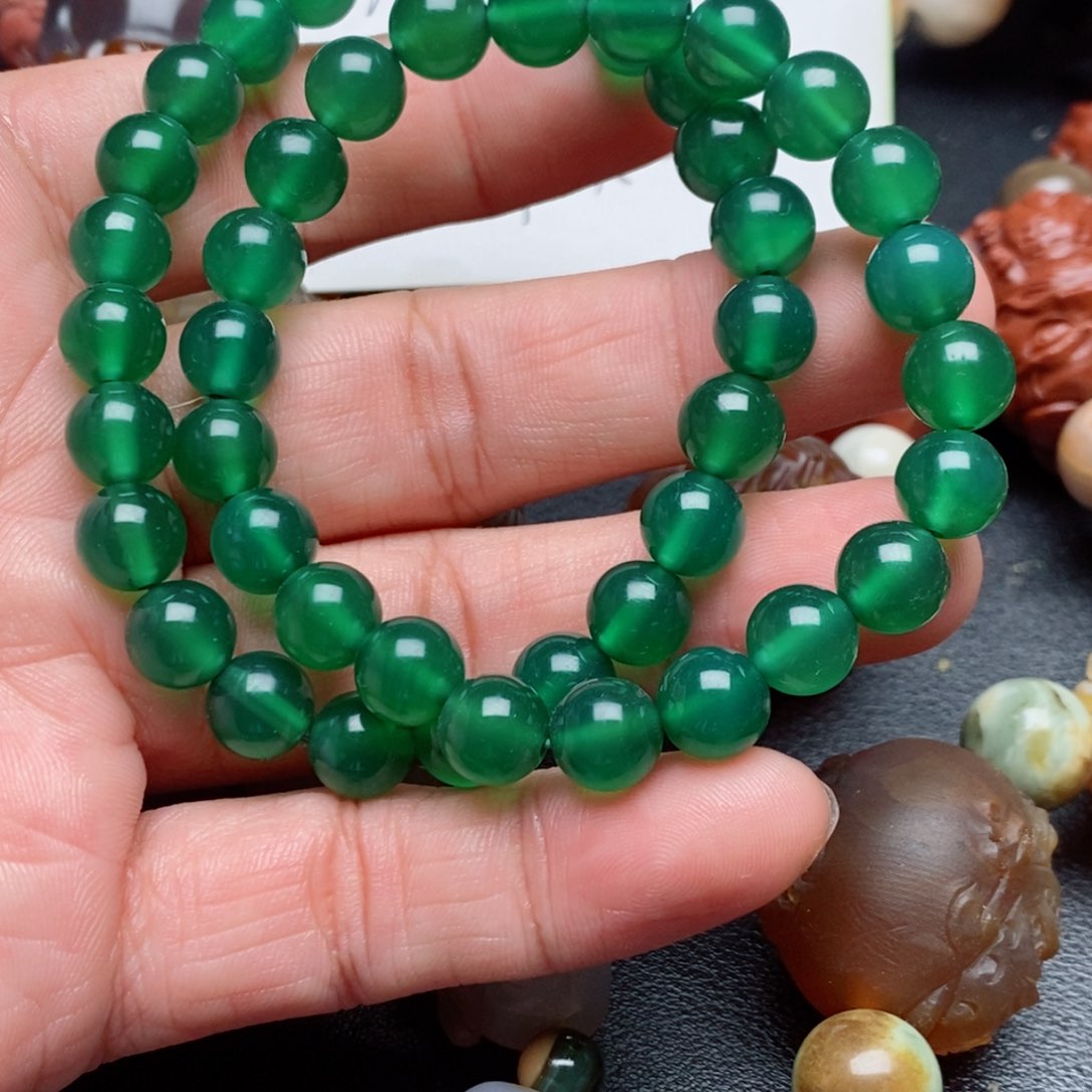 未镶嵌手串玛瑙/玉髓