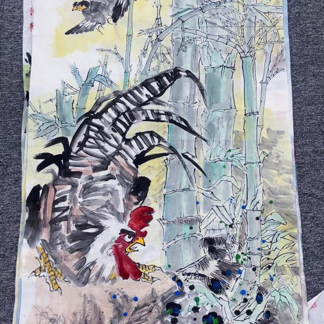 国画绘画李老师作品140.70