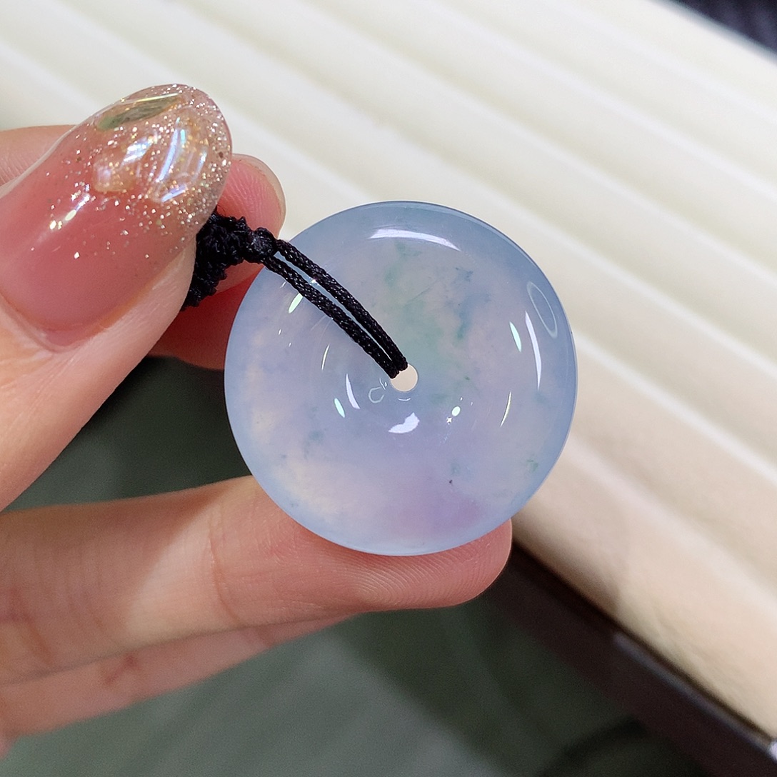 翡翠未镶嵌颈饰25.9-6.4