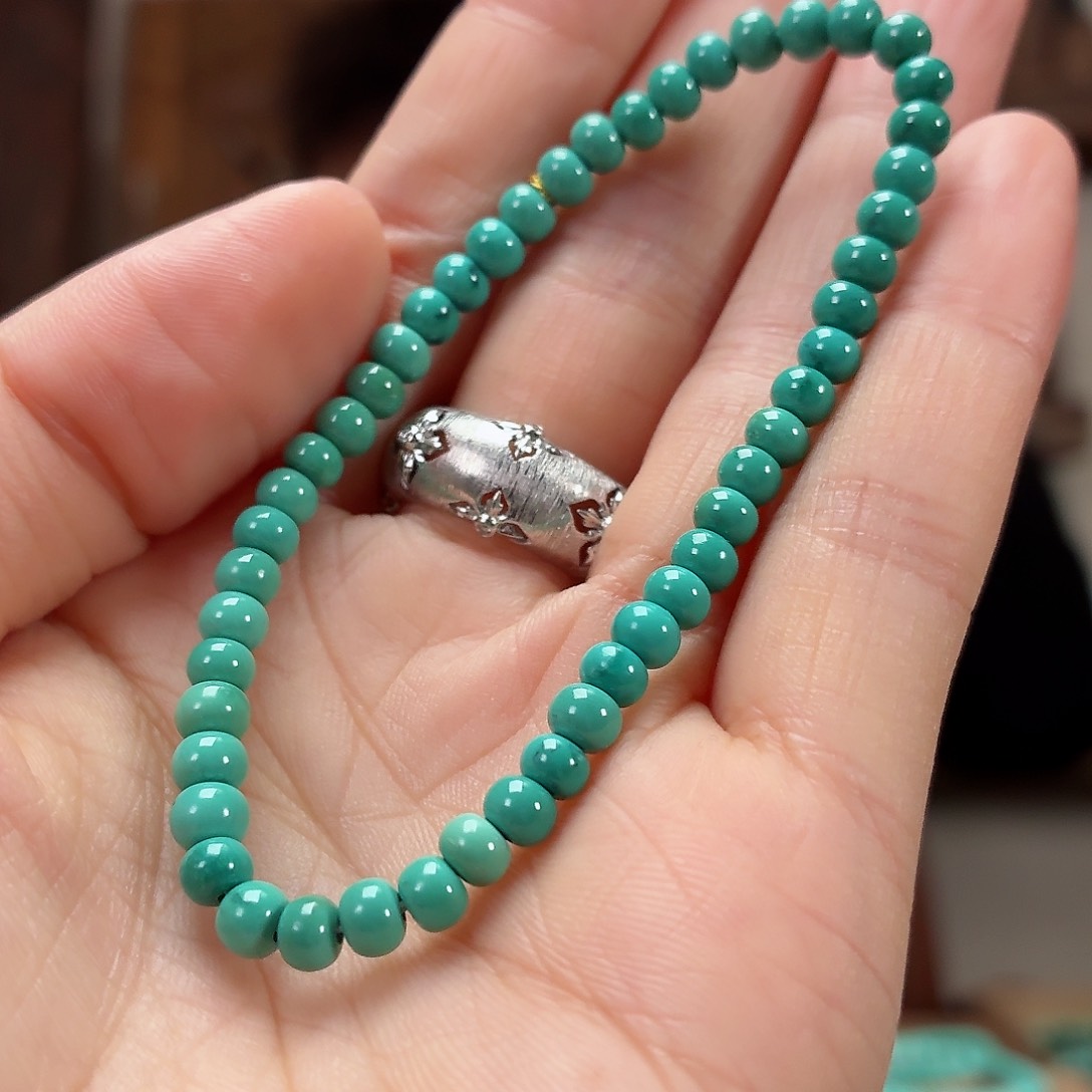 未镶嵌绿松石珠宝奇石